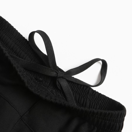 Sports pants for boys, black color, height 158 ​​cm-6