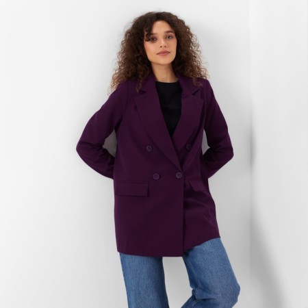 Women's jacket Minaku: classic purple color, rr 42-4