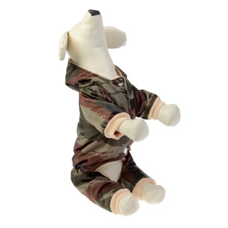 Zimovye jumpsuit for animals “Camouflage”, 2xl (DS 34, Osh 34-36, OG 44 cm), mix-3