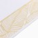 Tenle Love Life "Leaves" 50*90 cm, white, 100% HL, 360 gr/m2