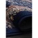 Rectangular carpet Merinos iSfahan, size 160x220 cm, Navy color