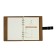 Organizer "New" A5, with a head of 92 sheets in a ruler, leatherette cover, mix