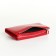 Women's wallet on magnets, red color