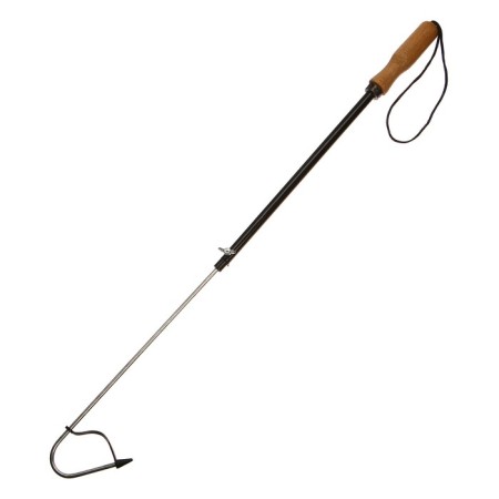 Bagorik telescopic metal, wooden handle, length 46-75 cm
