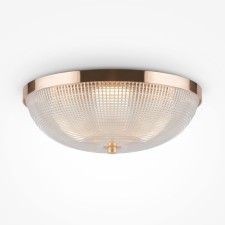 Светильник потолочный Maytoni C046CL-03G, 3хE14, 60Вт, 30,4х30,4х13 см, цвет золото