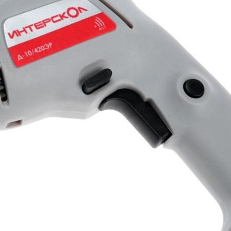 Drill "Interskol" D-10/420ER, 420 W, 1 speed, 0- 4000 rpm, BZP 10 mm-2