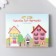 Stickers for creativity "houses" embossing gold set 48 pcs 9x7x0.8 cm