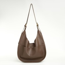 Women's bag on magnet Textura, average size, brown color