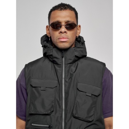 Luy jacket transformer male winter, size 56, black color-20