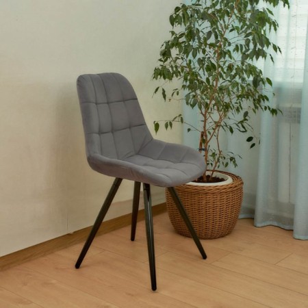 Dining stool Polini Home Verona SM, color gray-black-5