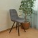 Dining stool Polini Home Verona SM, color gray-black