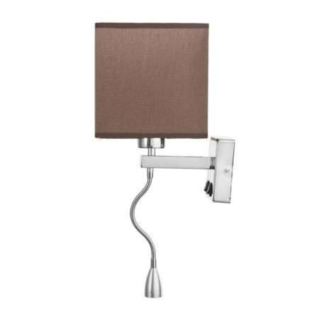 Bra 2236/1br E27 40W brown chrome 17x21x45 cm-5