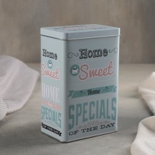 Банка для сыпучих продуктов «Дом», 1,5 л, 12×7,8×18,5 см