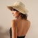 Women's hat Minaku, central milk/beige, river 58