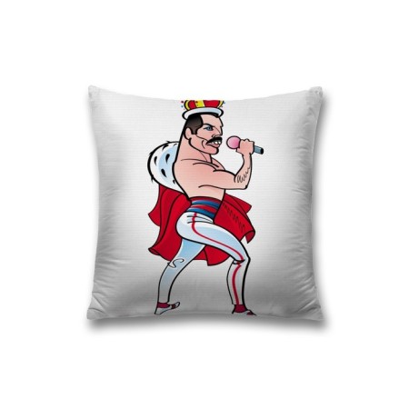 Decorative pillowcase "Freddy Mercury", on a zipper, size 45x45 cm