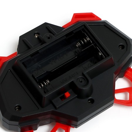 The radio -controlled "formula" machine works on the battery, the effect of smoke, light, white color-9