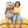 Soft toy "Basik", with a velvet bow, 60 cm