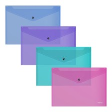 The convert folder on the A5+ (239x189x9 mm), 180 microns, Erichkrause Vivid, glossy, translucent, mix