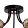 Chandelier 673148/5 E27 40W Black-gold 54x54x23.5 cm Bayerlux