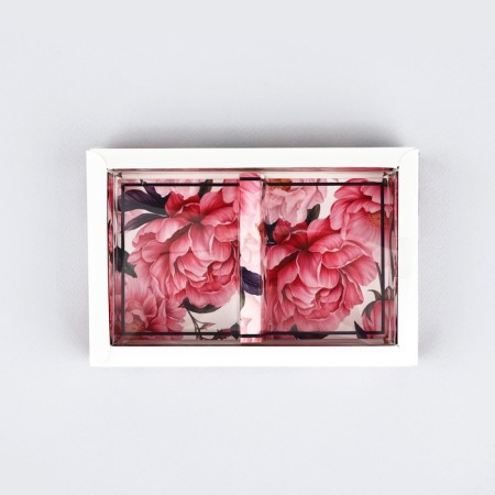 Folding box with a plastic lid "For you", 16.5 x 11 x 4 cm-1