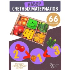 Counting material in the box 
