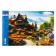 Album for drawing A4, 40 sheets, on the crest, "picturesque corners", covered cardboard, perforation for separation, block 100 g/m2, mix