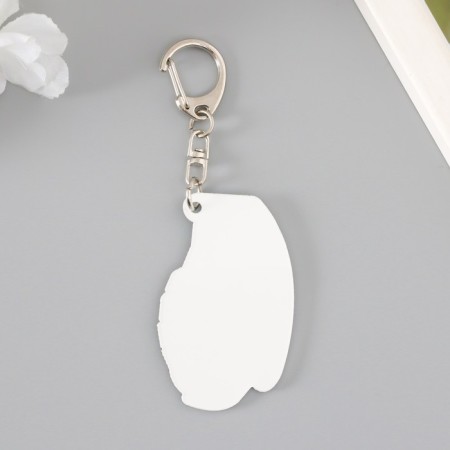 Acryl key "grenade" 3.7x5.9 cm-2