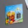 Magnet "with Easter!", 7 x 7 cm.