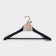 Shoulders - a hanger with a crossbar LadoM Soft -Touch, wide shoulders, 45 × 23 × 4.8 cm