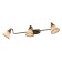 Oreon Lamp 3x60W E14 bronze 58x20x13cm