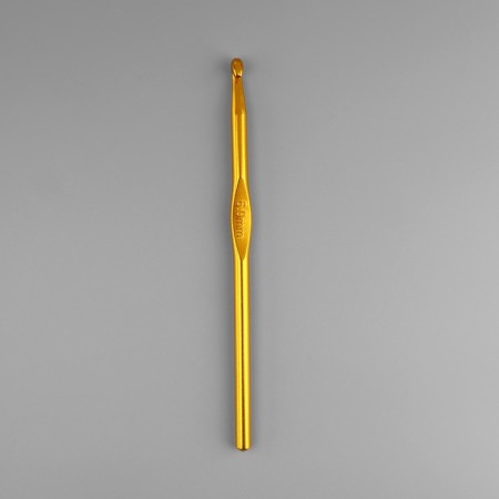 Knitting hook, d = 6 mm, 15 cm, color mix-1