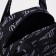 Road bag with a zipper, a suitcase holder, black color