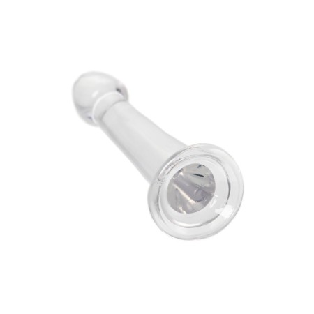 Unrealistic phallimitator Jelly Dildo Xl Toyfa Basic, TPE, transparent, 22 cm-2