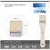 Brus-Flez Art Gamma, Shchetin, No. 3 701003