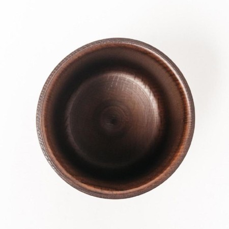 A glass of natural cedar MAGISTRO, 450 ml, 10 × 8 cm, brown color-2