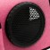 Board-carrier with an organizer and porthole, 43 x 24 x 28 cm, pink