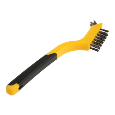 A set of brushes of metal tundra, two -component handles, small, 3 pcs.-4