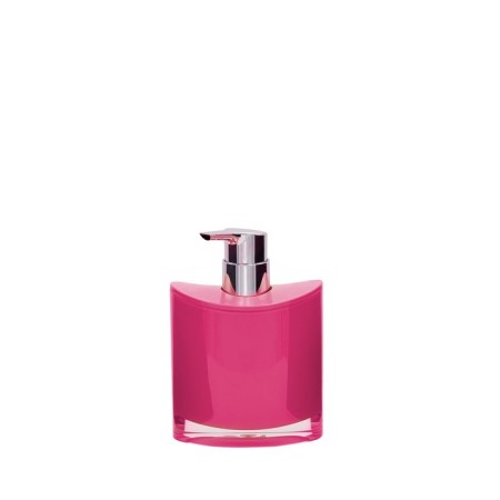 Gaudy liquid soap dispenser, pink color