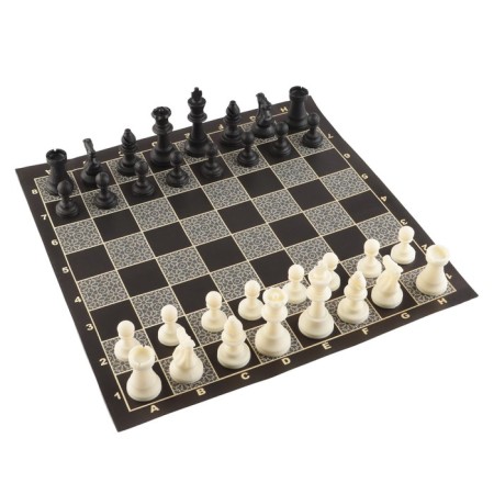 Field for chess 39 x 39 cm "Art deco", vinyl-4