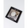The mirror of the desktop “circle”, bilateral, with an increase, D mirror surface 16 cm, black color