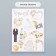 Stickers Paper "Wedding" set 2 sheets 20x15 cm