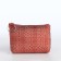 Women's wallet with lightning, red color