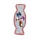 Set for creativity: Brooch-Bant from the felt "Moon, candy, dog"