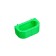 A hinged feeder - a drinker 4 x 6 x 11 cm, tray, plastic Greengo