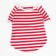 Animal T -shirt, XS (DS 21, OG 32 cm), red