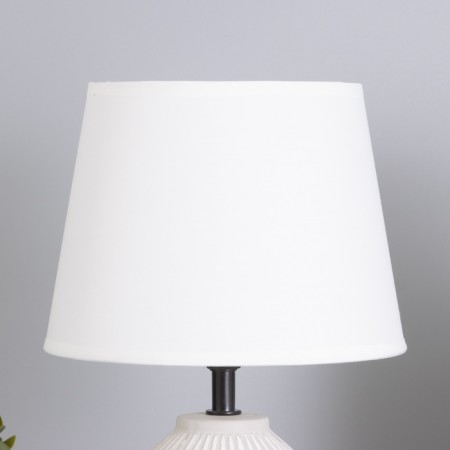 Table lamp "Lines" 1x40W E14 white/gray 20x20x32cm-2