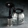 Teapot Glass Hot Dolyana "Illusion", 1.25 liters, with metal sieve
