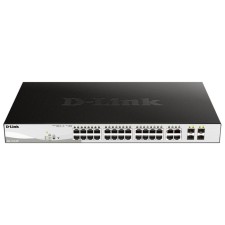 Коммутатор D-Link DGS-1210-28P/F, управляемый, 20х10/100/1000BASE-T