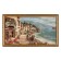 Tapestry "Restaurant on the Embankment" 66x38 cm frame mix