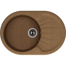 Dr.gans kitchen washing “Berta-760”, 760 x 510 mm, terracotta color